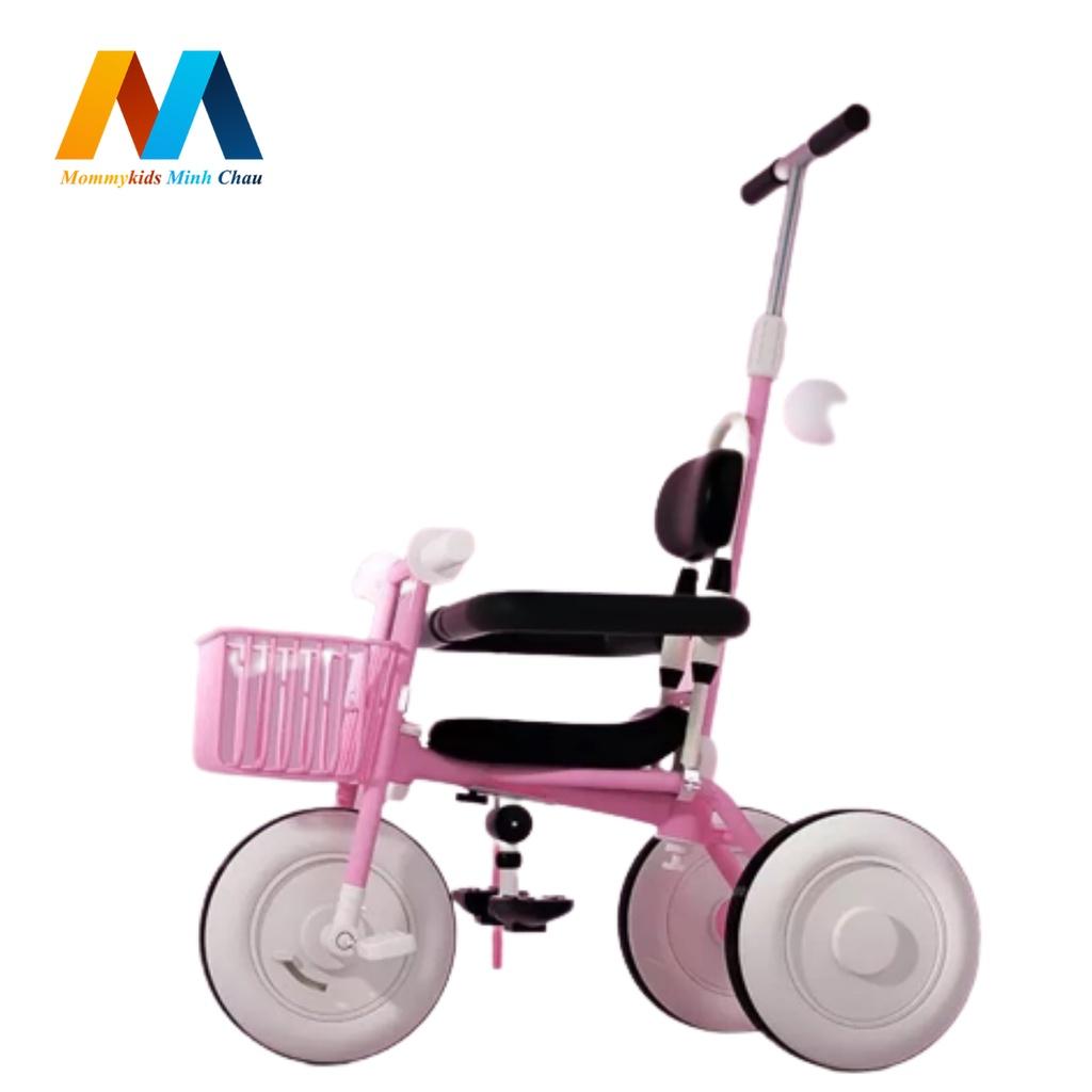 Xe đẩy cho bé MOMMYKIDS MINH CHÂU Xe chòi chân 3 bánh chân an toàn có khung bảo vệ cho bé
