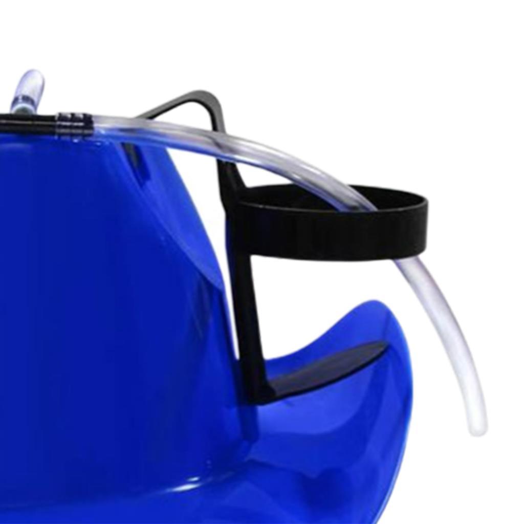 2x Beer Hats Soda Helmet Drinking Cup Holder Two Sides 3 Colour Cowboy Blue