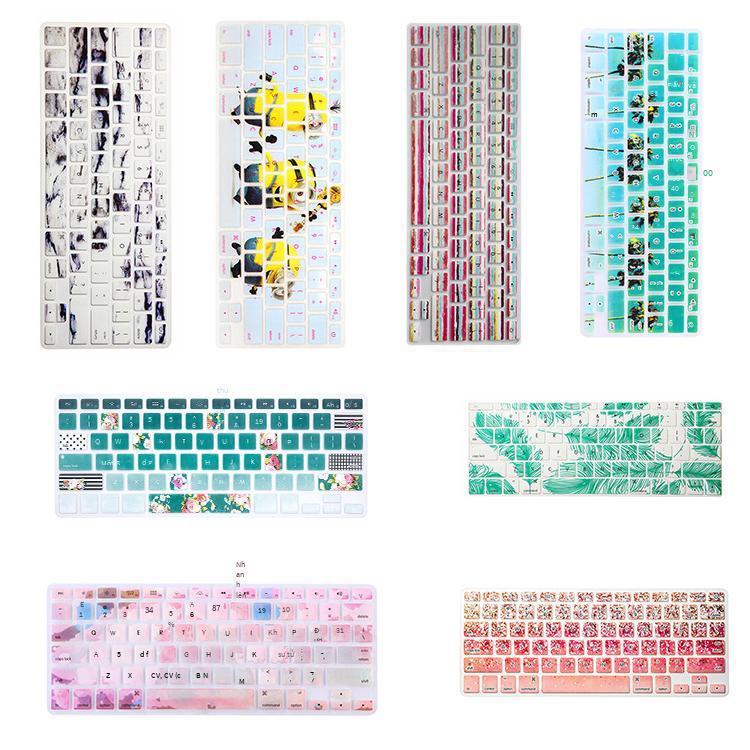 Phong cách mới nhất phù hợp với bộ phim màu bàn phím máy tính xách tay Apple macbook đầy màu sắc hoa văn đầy màu sắc bàn phím phim đầy màu sắc