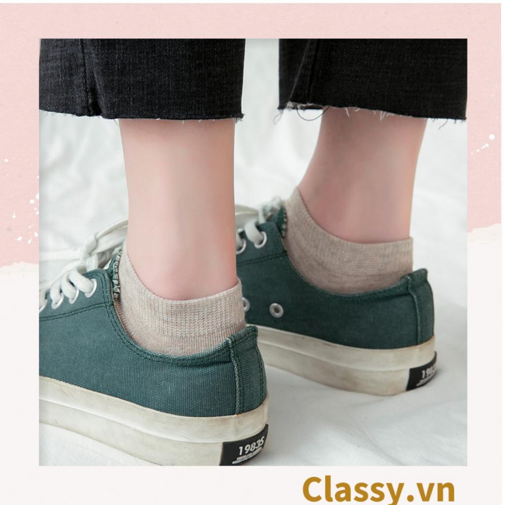 Tất cổ ngắn Classy, vớ cổ ngăn cotton dày dặn, phù hợp cả nam và nữ G1406