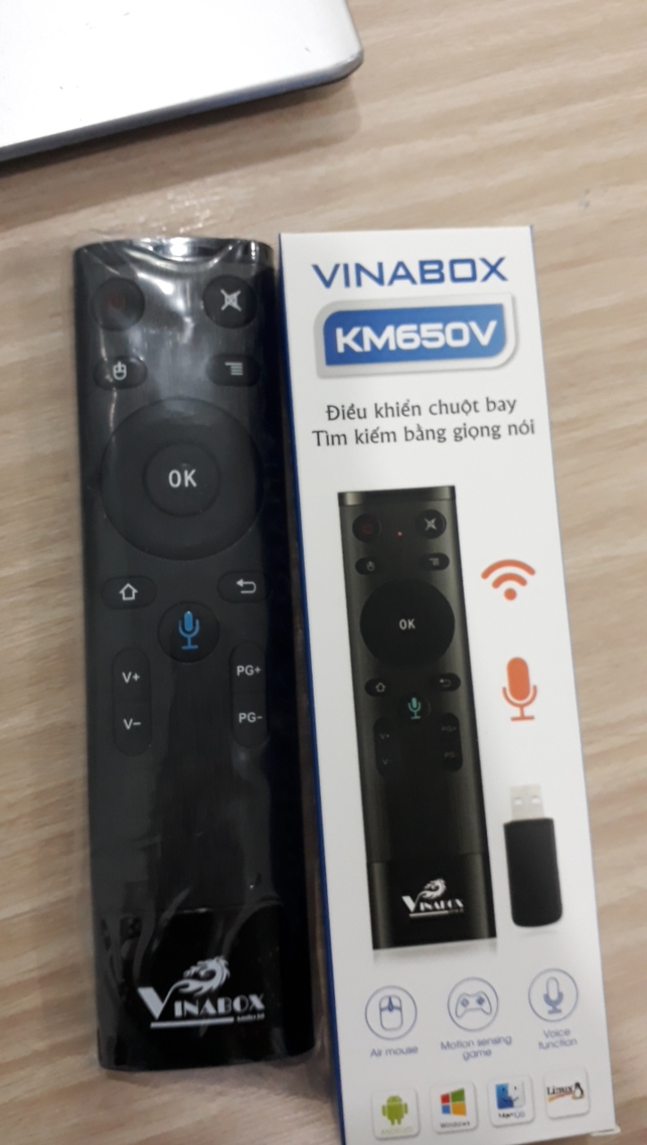 Android Tv Box Vinabox X9 - Hàng chính hãng [Tặng chuột bay Km650V]