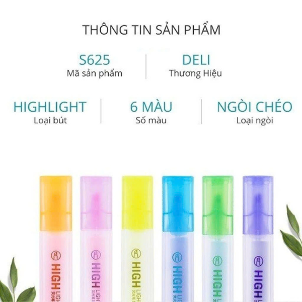 Bút Nhớ Dòng Deli, Bút Highlight