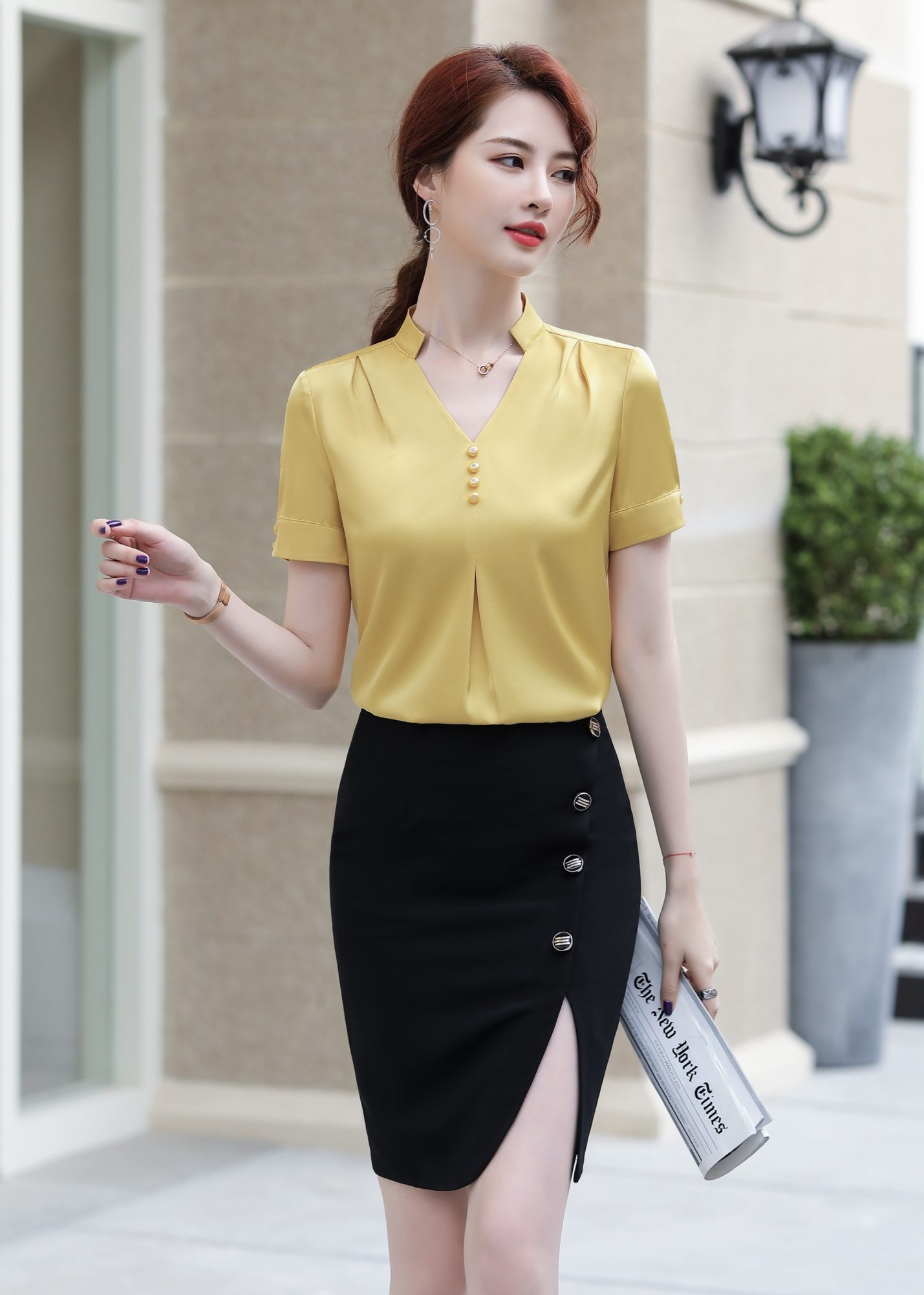 ÁO SƠ MI NỮ CAO CẤP A560_560