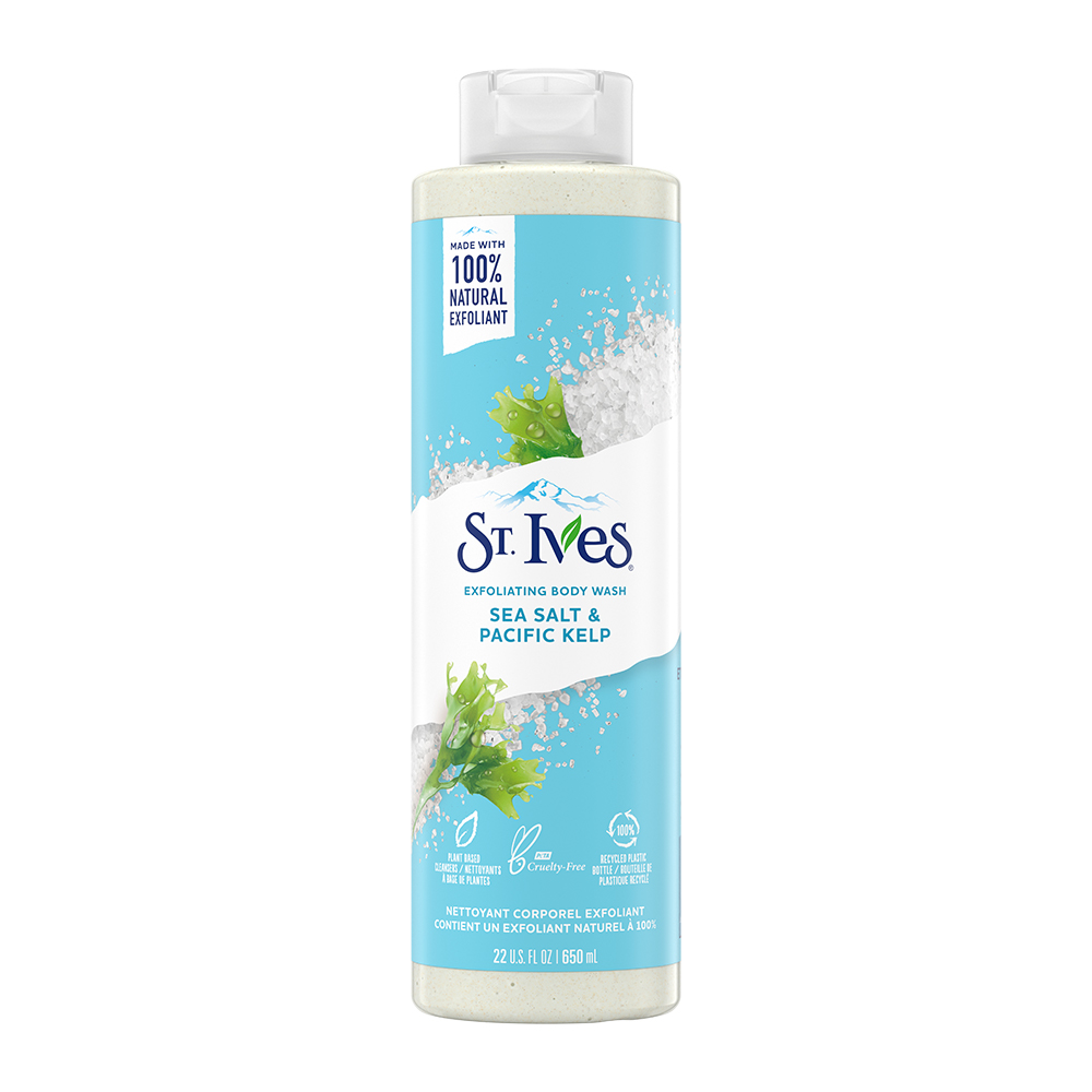 Sữa tắm dưỡng da St.Ives Yến Mạch và Bơ/ Muối Biển/ Cam Chanh 650ml