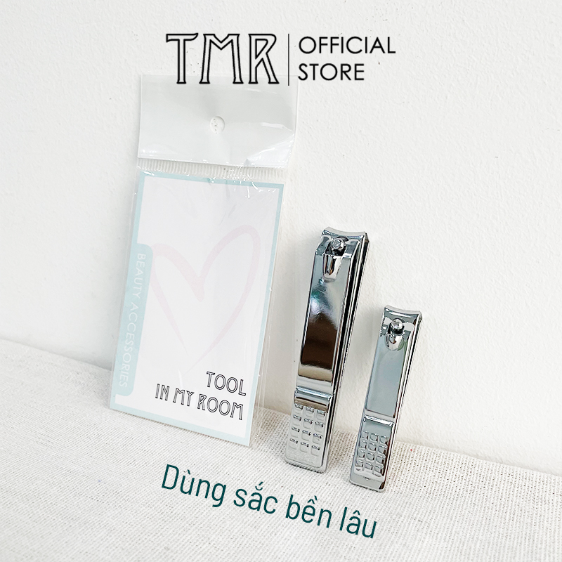 Kềm cắt móng tay chân loại lớn TMR - Tool In My Room đầu tròn an toàn, thép không gỉ