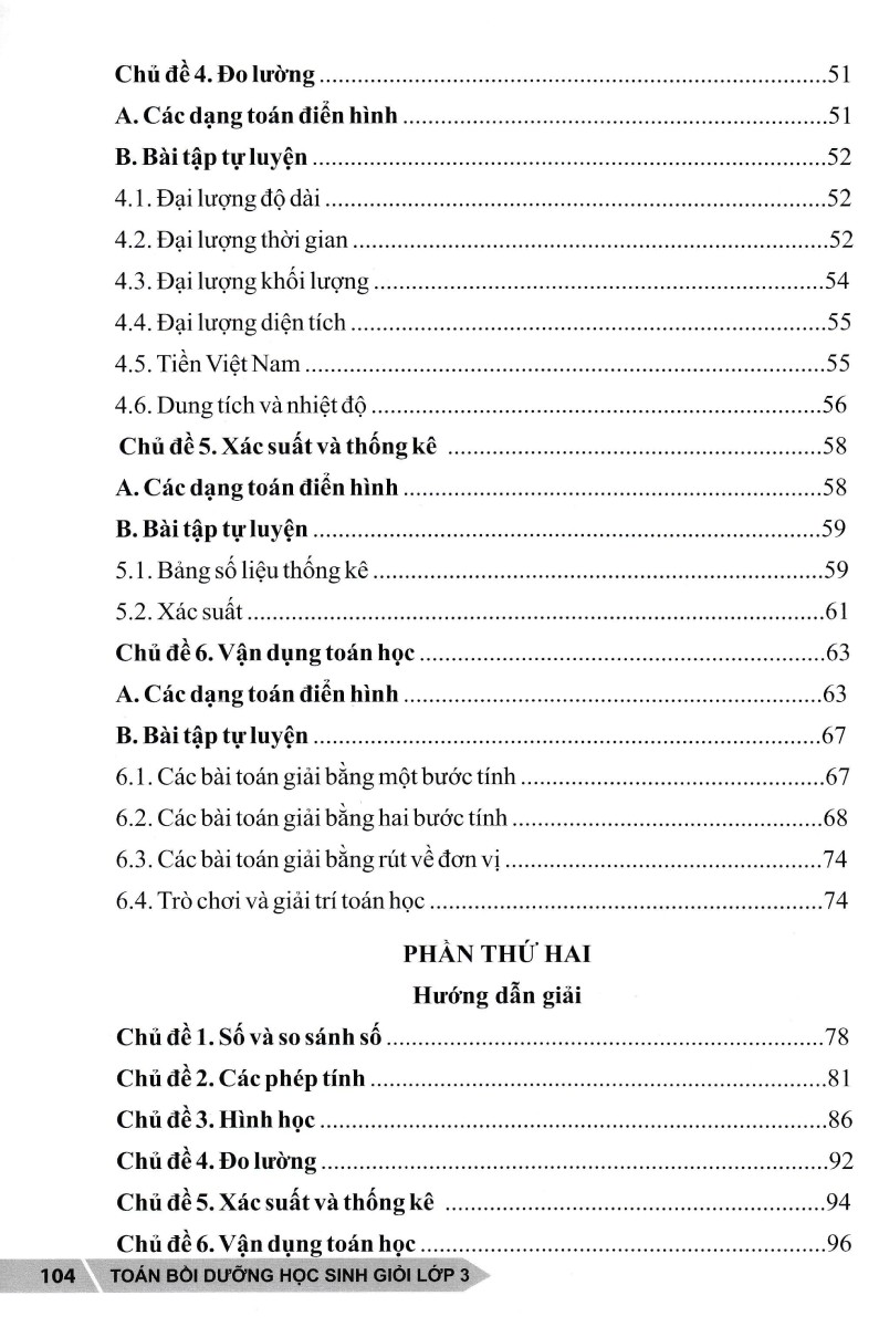 Toán Bồi Dưỡng Học Sinh Giỏi Lớp 3