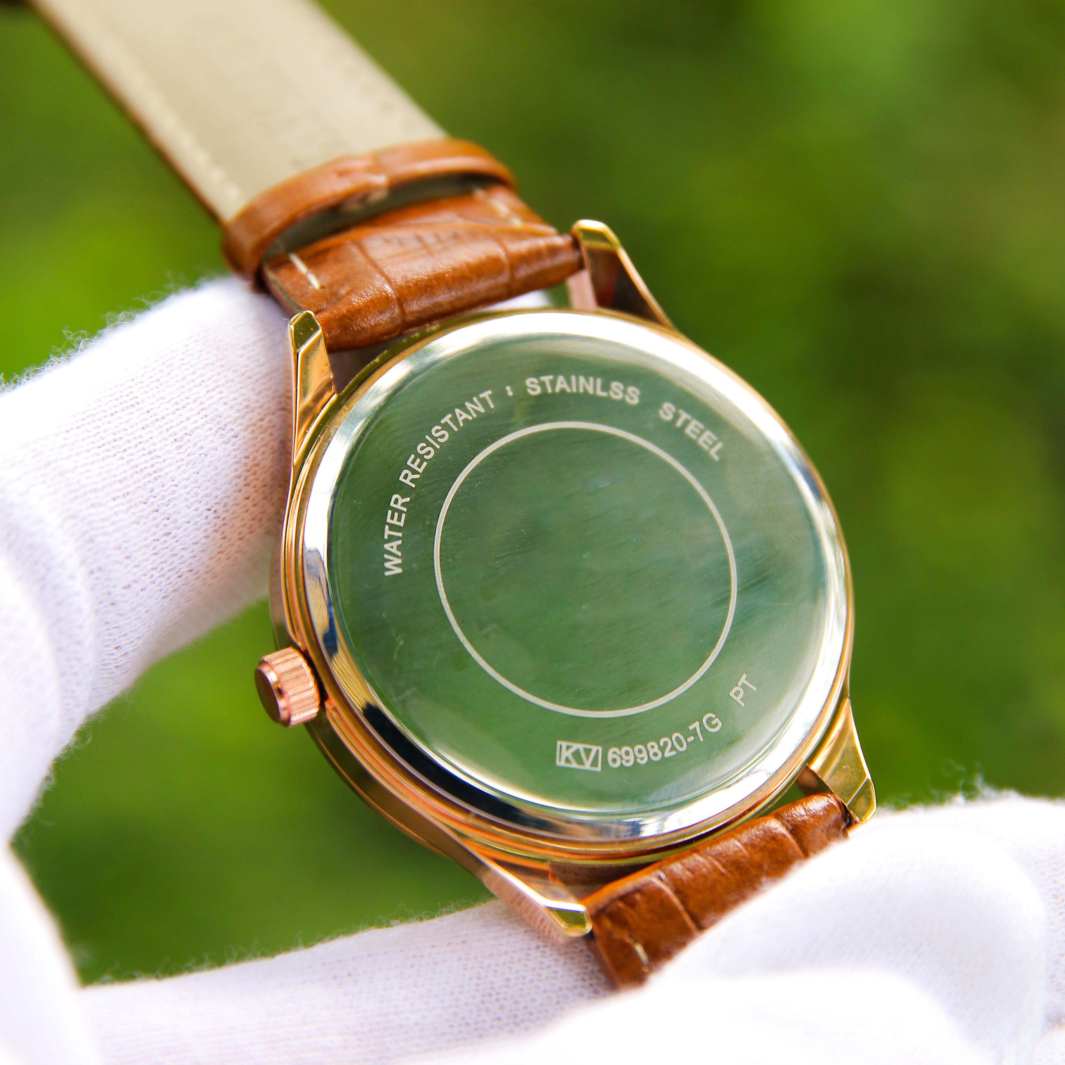 Đồng hồ nam dây da cao cấp chống nước ORDN005W – Thiết kế sang trọng – Lịch lãm – Phù hợp khi đi làm, đi chơi