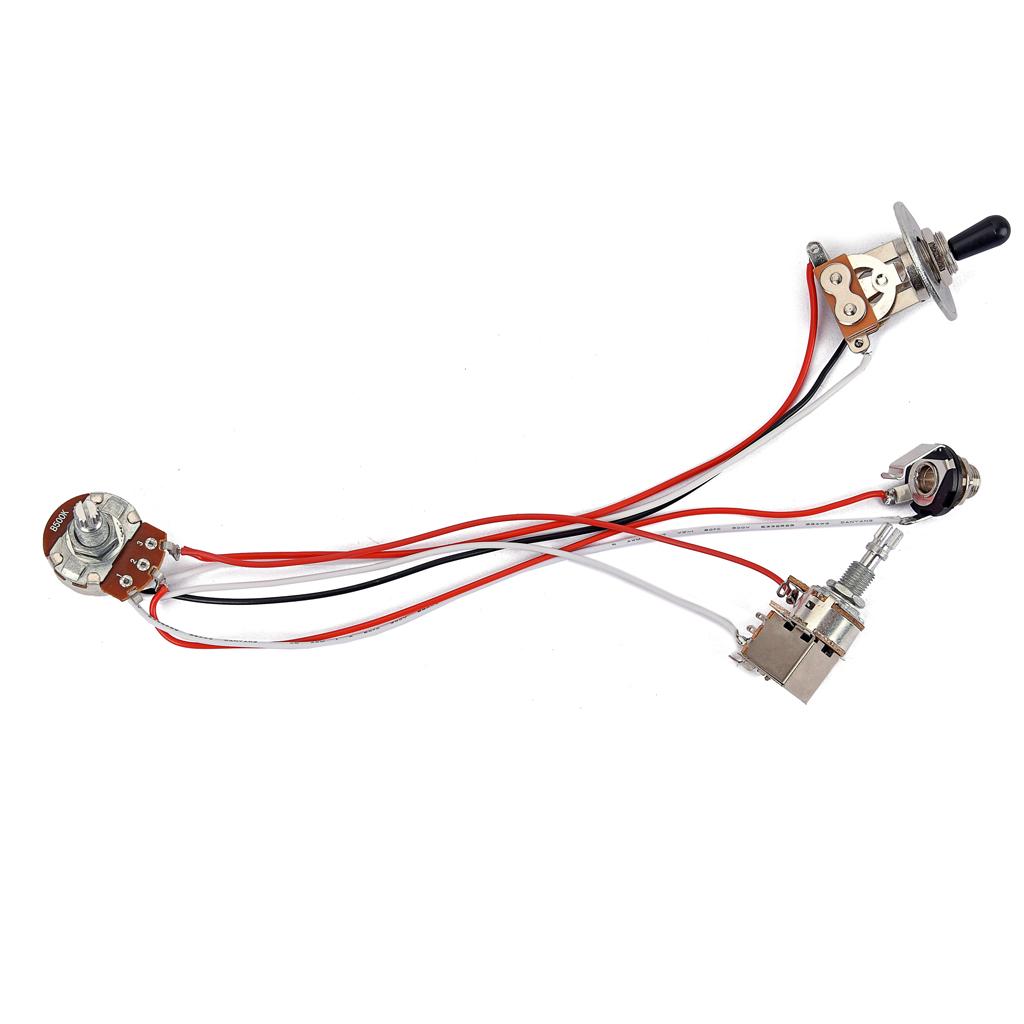 Baoblade 1 Bộ Đàn Guitar Điện Có Dây Dây W/Jack Chuyển Đàn Guitar Thay Thế