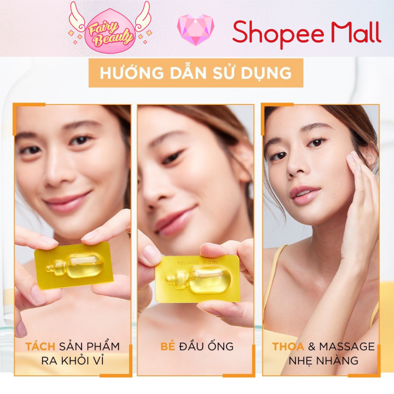Tinh Chất Vitamin C Cô Đặc Giúp Sáng Da & Mờ Thâm Hiệu Quả Bright Complete Ampoule Serum 1.5ml/12x1.5ml