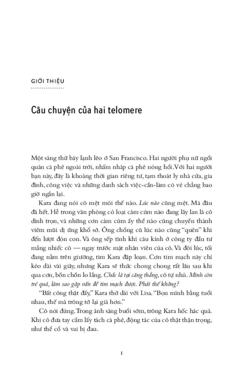 Hiệu Ứng Telomere - Giải Pháp Đột Phá Để Sống Trẻ, Khỏe Và Ngăn Ngừa Lão Hóa _TRE