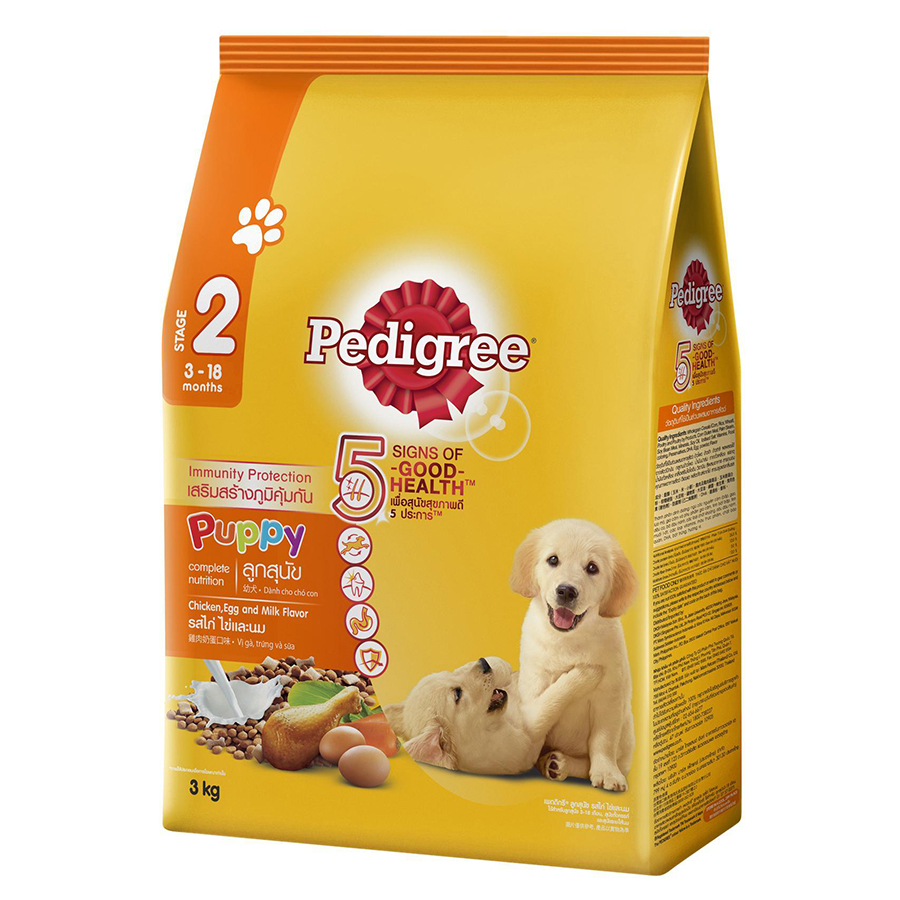 Đồ Ăn Cho Chó Con Pedigree Vị Gà, Trứng Và Sữa Dạng Túi 1.5kg