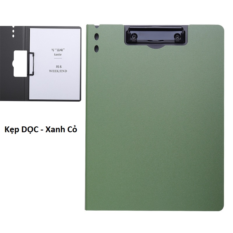 Kẹp tài liệu văn phòng bảng kẹp file giấy tờ cao cấp khổ A4 - B102