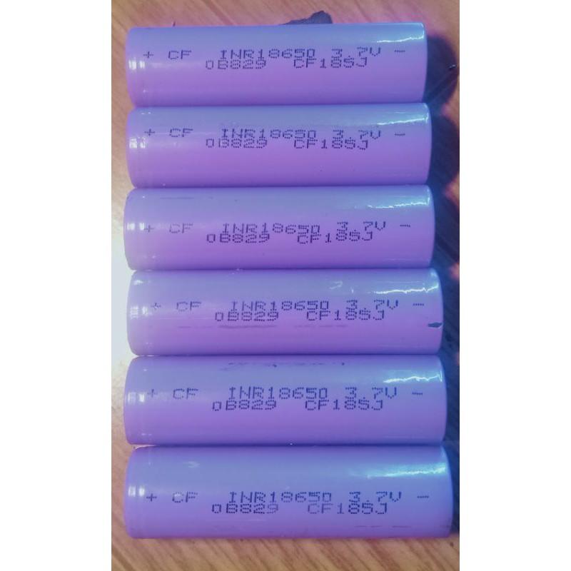 pin 18650 CF như hình 2400 mah chuẩn dung lượng