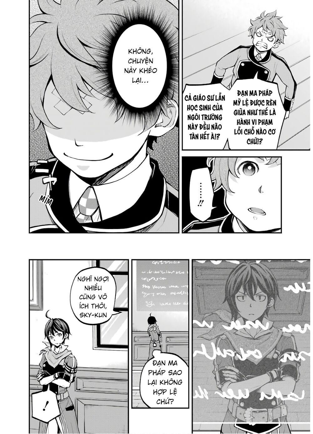 pháp sư hạng b nhanh nhất thế giới chapter 9 16