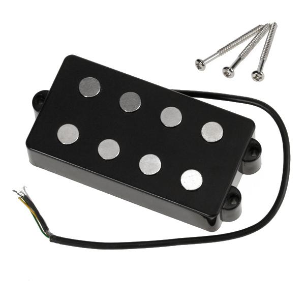 4 String Bass Humbucker Pickup Black