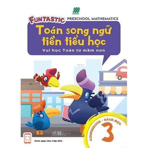 Toán Song Ngữ Tiền Tiểu Học - học 3 - Bản Quyền