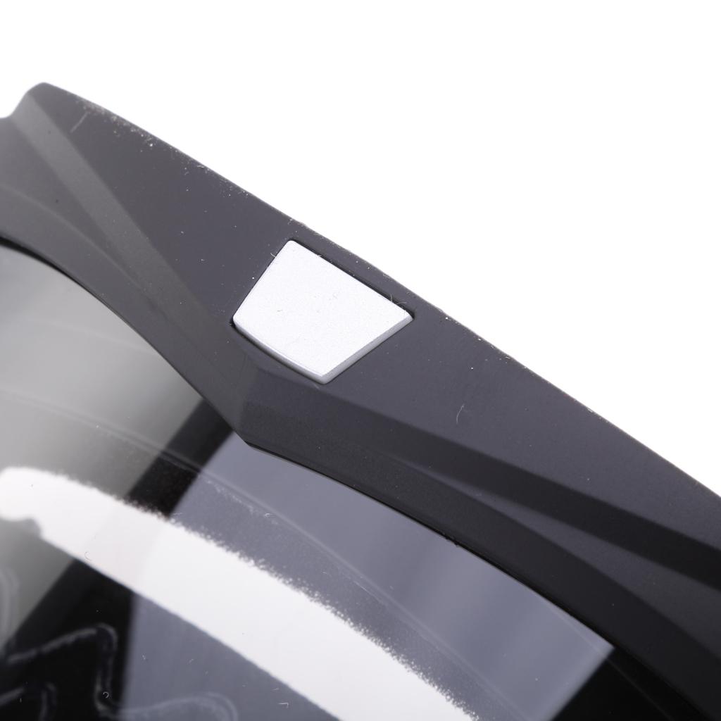 2 Pieces Detachable Face Mask Windproof Helmet Eyewear for Motorcycles