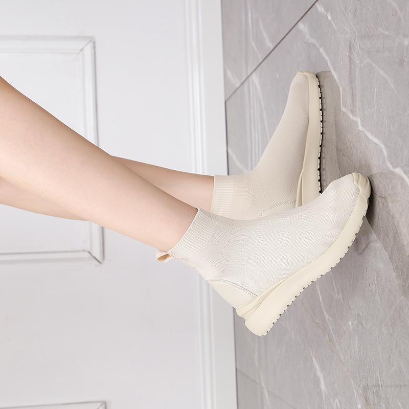 Ưu đãi đặc biệt giày nữ size lớn size lớn giày nữ xu hướng chống trượt giày lười giày vải