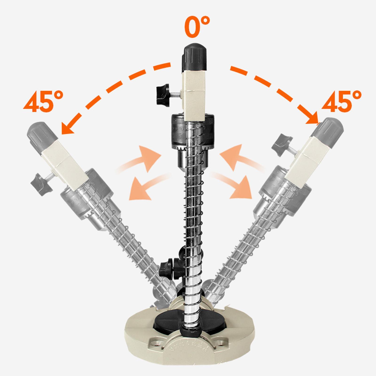 Drill Bracket Portable Multi Angle Drill Guide Attachment for Electric Drill