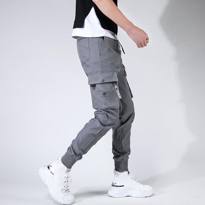 Quần jogger quần jogger kaki túi hộp phối dây cực ngầu