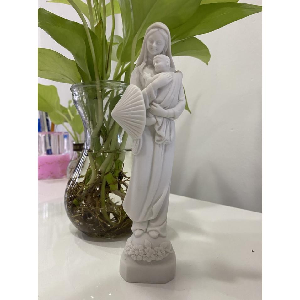 391. Mẹ nón lá gốm sứ 17cm