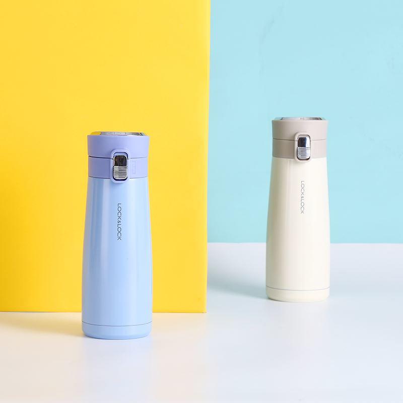 Bình giữ nhiệt Lock&amp;Lock Holiday Sunset Tumbler LHC3246 450ml - Hàng chính hãng, màu sắc thời thượng, chất liệu thép không gỉ