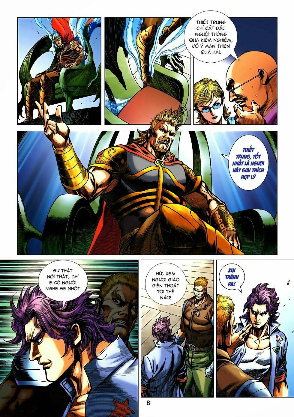 tân tác long hổ môn chapter 550 8