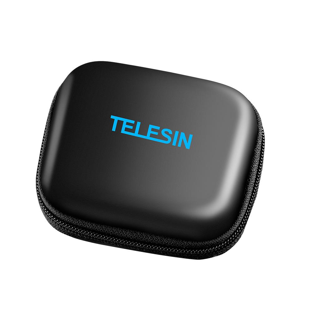 Túi máy ảnh lưu trữ mini Telesin Mini Vỏ bảo vệ màu đen cho GoPro Hero 8 7 6 5 Phụ kiện camera hành động Osmo màu đen