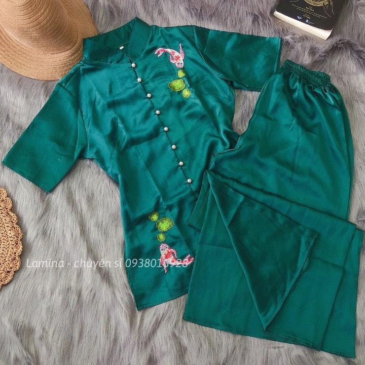 ĐỒ LAM ĐI CHÙA Cá Ngọc Full Màu