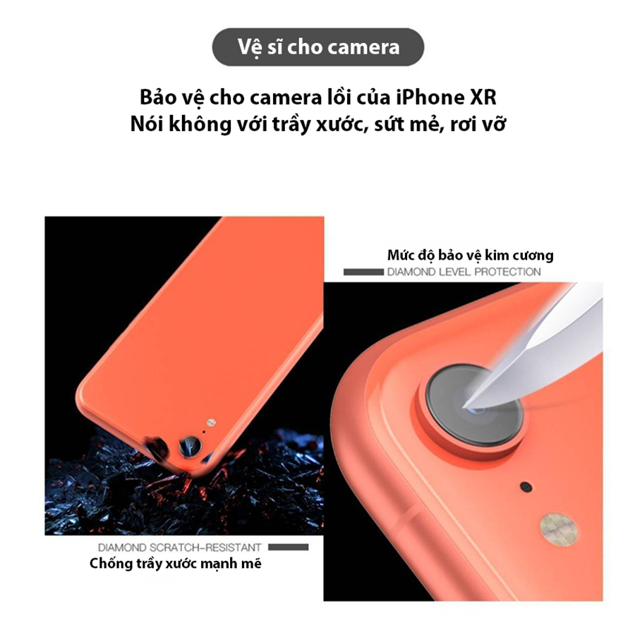 Kính Cường Lực/ Dán Kính Cường Lực Cho Camera Sau iPhone 13/13 Mini/13 Pro/13 Promax - 12/12 Mini/12 Pro/12 Promax - 11/11 Pro/11 Promax/XR