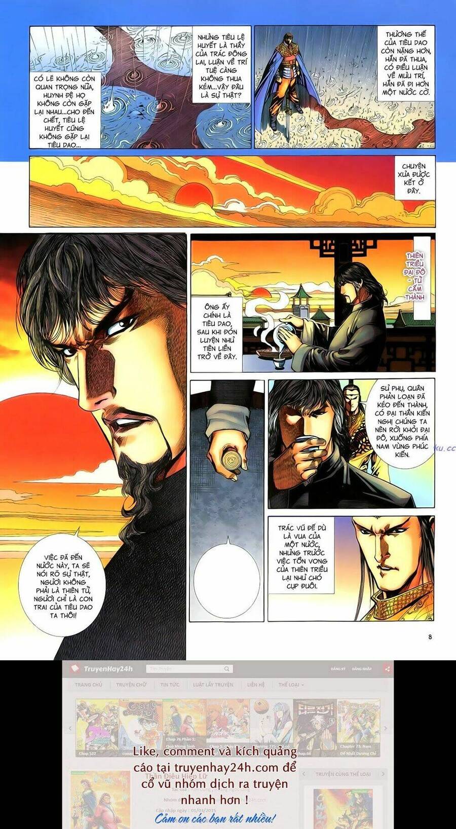 anh hùng vô lệ chapter 74 9