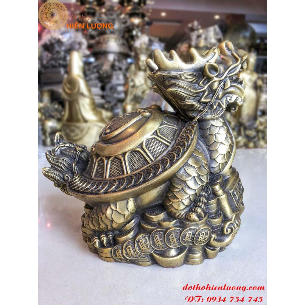 Long Quy Chữ Phúc – Rùa Đầu Rồng Chữ Phúc To