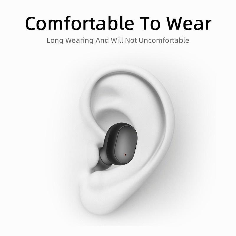 A6S Tws 5.0 Airdots Tai Nghe Không Dây Bluetooth Cho Xiaomi Redmi IOS Với Chống Ồn 'Vùng
