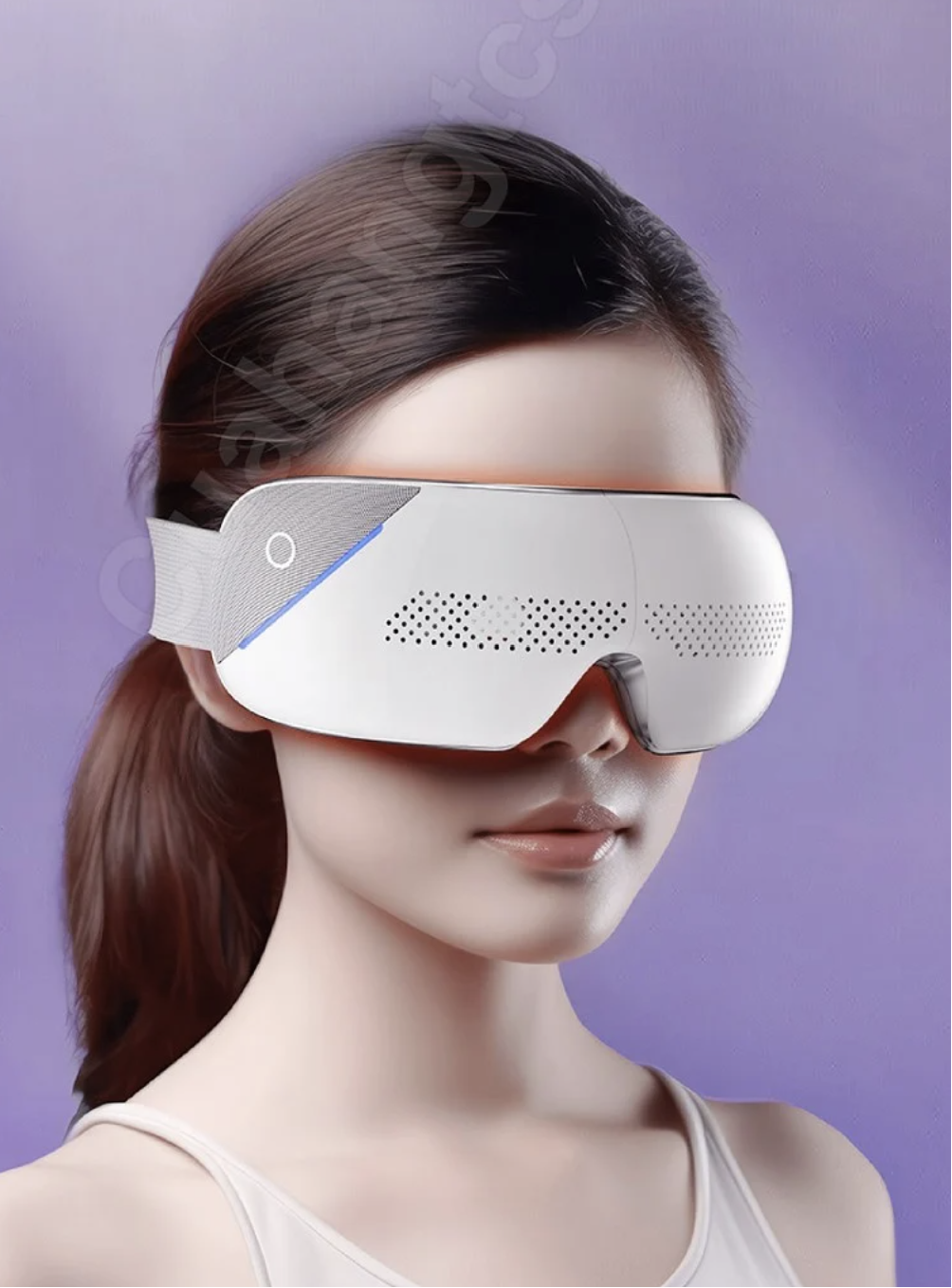 Máy Massage Mắt Bấm Huyệt 3D Xiaomi Jeeback E10 Nghe Nhạc Kết Hợp Sưởi Nhiệt Có Kết Nối App Điện Thoại - Hàng Chính Hãng