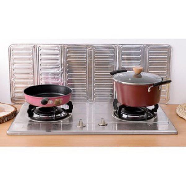 Combo 2 Tấm Chắn Dầu Mỡ Chịu Nhiệt Tốt Và Dụng Cụ Ép Chanh, Trái Cây Tiện Dụng Bằng Inox Cao Cấp - Hàng Chất Lượng
