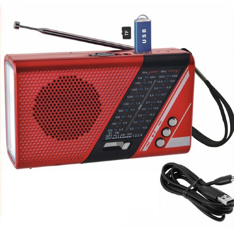 ĐÀI FM 9001-9002BT -Hàng Nhật Hỗ Trợ Thẻ Nhớ TF Và USB -Có Đèn Pin - Âm Thanh Lớn-Hàng Chính Hãng Bảo Hành 12tháng