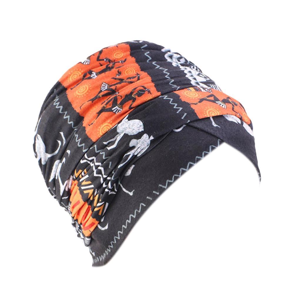 Ethnic Style Beanie Cap Hat Chemo Cap Skull Cap for Women
