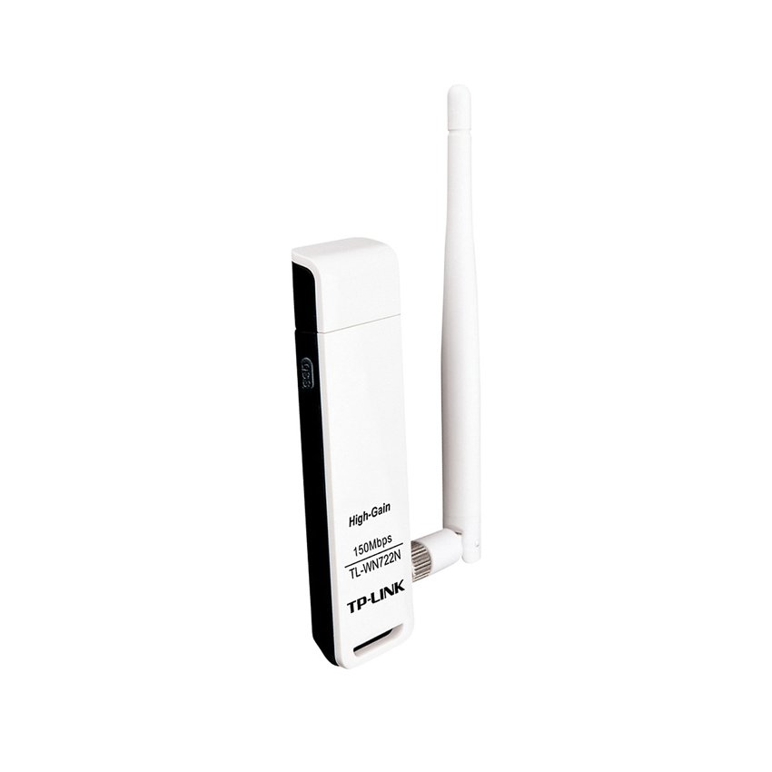 USB Wifi thu sóng TP-Link TL-WN722N - USB Wifi (high gain) tốc độ 150Mbps - Hàng Chính Hãng