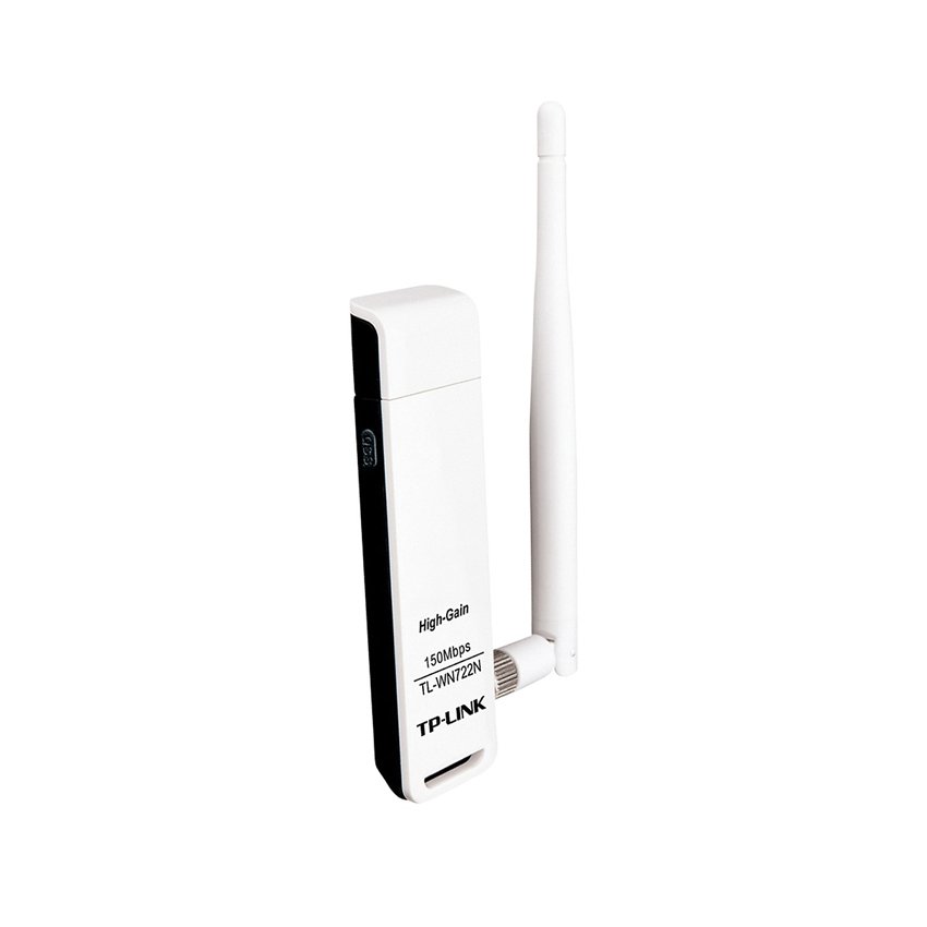 USB Wifi thu sóng TP-Link TL-WN722N - USB Wifi tốc độ 150Mbps - Hàng Chính Hãng