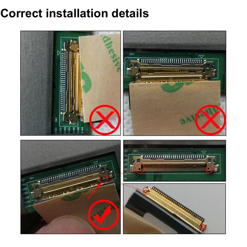 LCD LED Video Flex Cable For hp 655 G1 650 G1 640 G1 645 g1 Display Screen Cable P/N:6017b0440201
