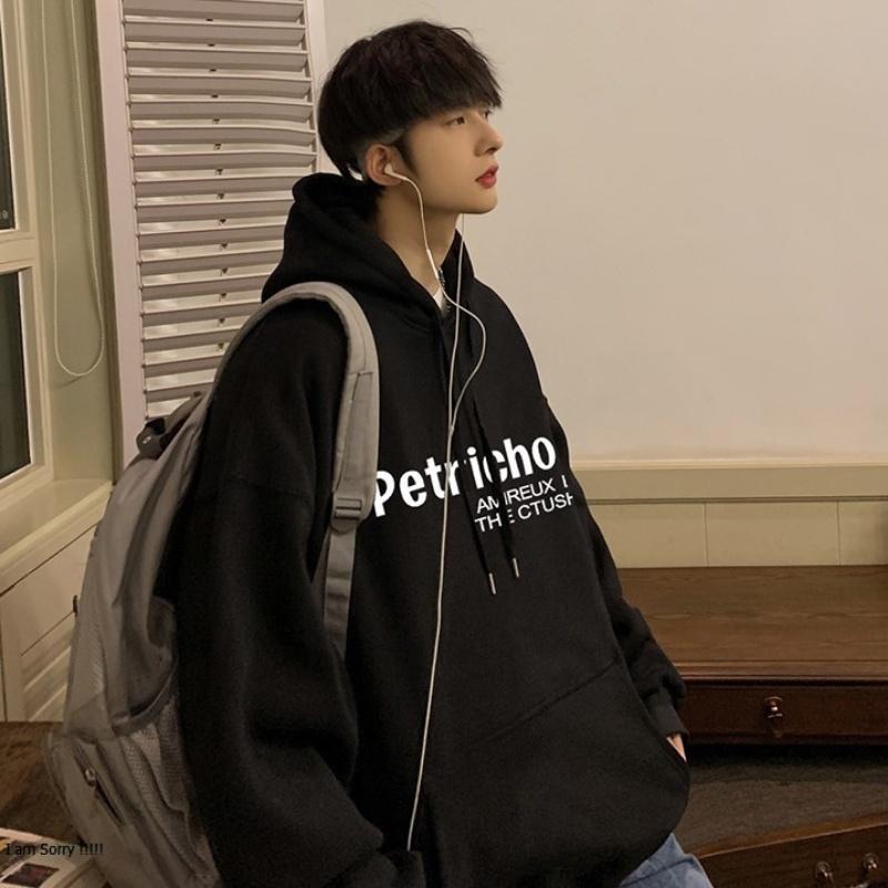 Áo hoodie nam nữ unisex có mũ ulzzang hàn quốc cặp đôi local brand nỉ ngoại form rộng cute zip chống nắng PERCHICHOR