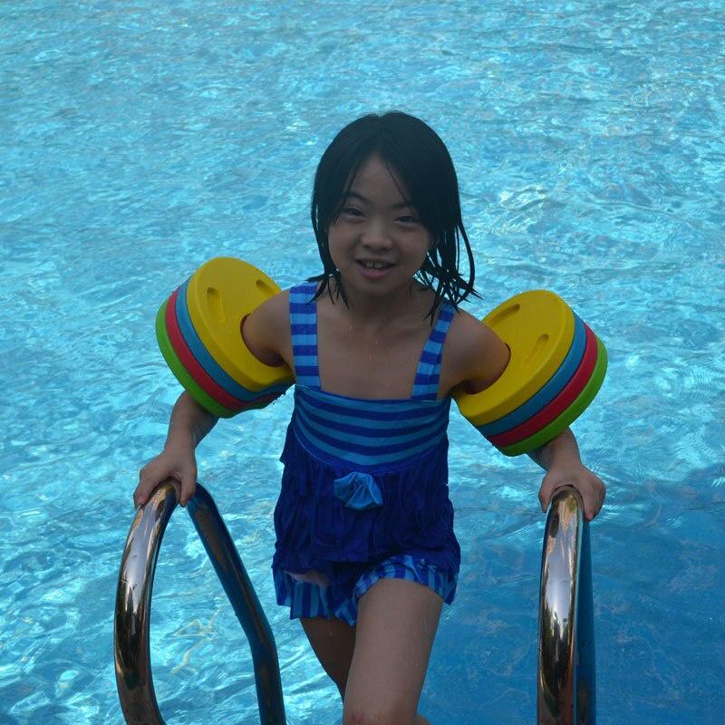 1 Piece Kids Swim Ring Swimmer Discs EVA Foam Arm Bands Armbands Float For Swimming Float for Kids Children
