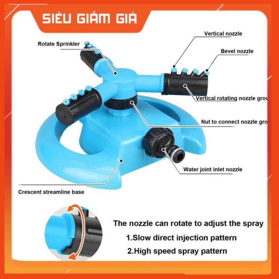 Vòi phun nước tưới cây xoay 360 độ đa năng 206799