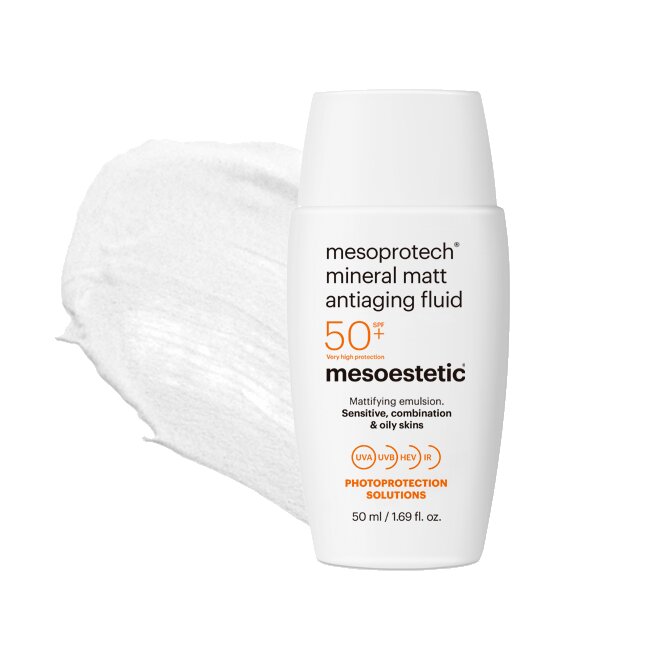 Nhũ tương chống nắng Mesoestetic Mesoprotech Mineral Matt SPF50+