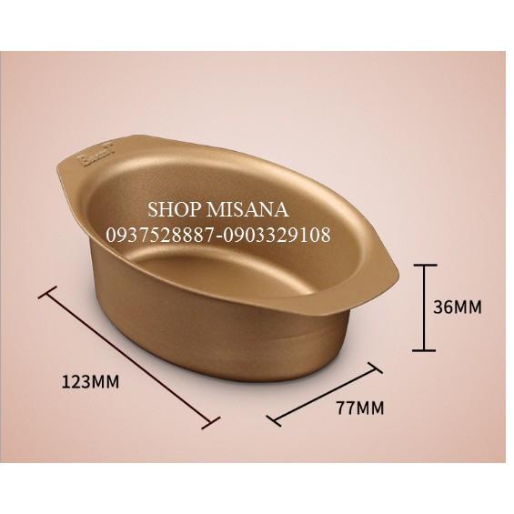 KHUÔN NHÔM CHỐNG DÍNH HÌNH BÀU DỤC MINI 13CM
