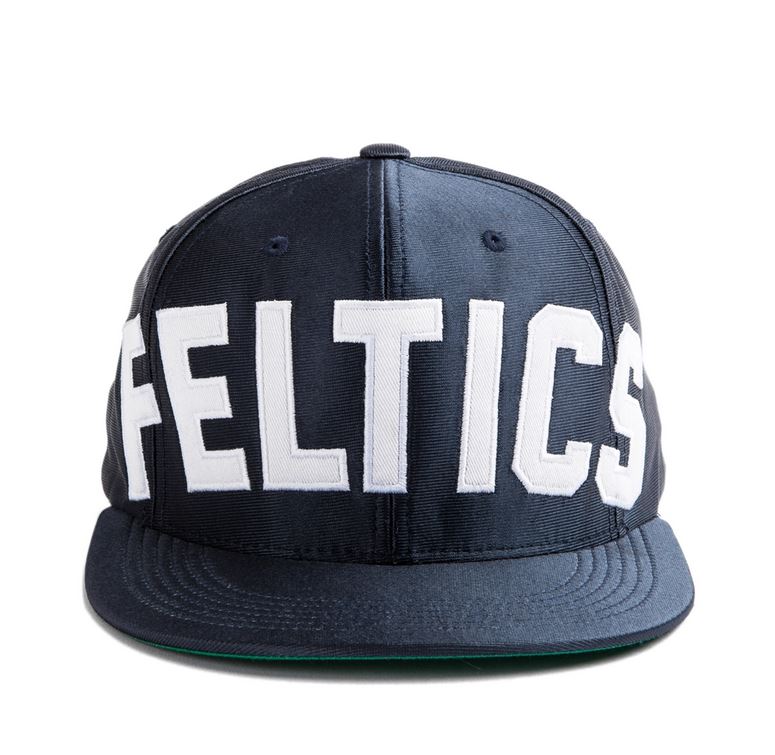 PREMI3R Mũ lưỡi trai snapback  Nón hiphop FELTICS LOGO navy phong cách hàn quốc 2034