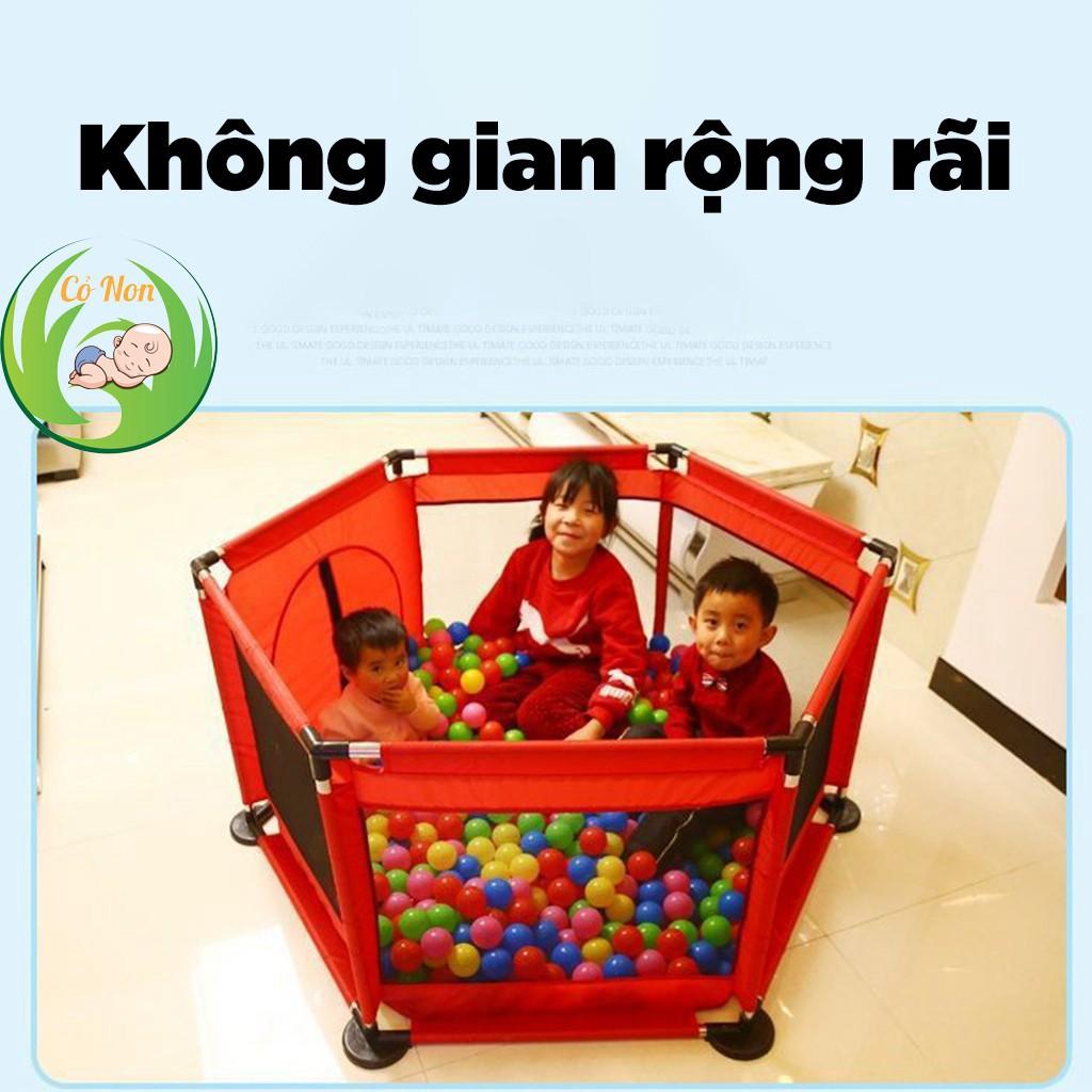 Quây bóng lục giác, Lều bóng lục giác tặng 10-15 bóng