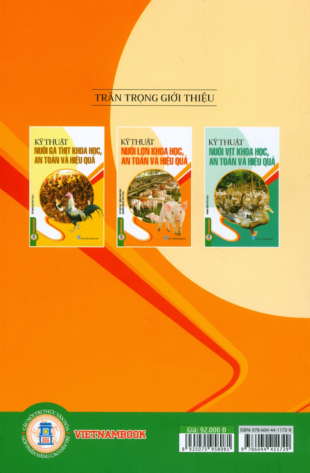 Combo 39 Quyển Kỹ Thuật Nuôi Lợn Khoa Học, An Toàn Và Hiệu Quả (Tái bản 2024)