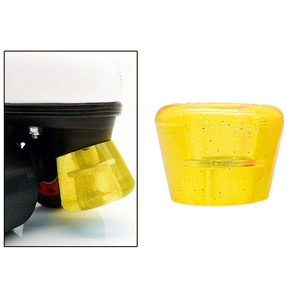 2x Skates Top Stopper Roller Inline Skate Brake Block Blocker Pads Plugs