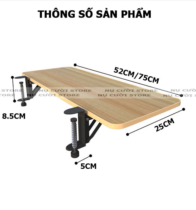 Bảng Mở Rộng Bàn Làm Việc; Kệ Bàn Máy Tính; Bàn Học Gấp Gọn Thông Minh - Hàng Nhập Khẩu